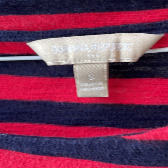 Banana Republic stripes long sleeve shirt - Picture 3 of 4